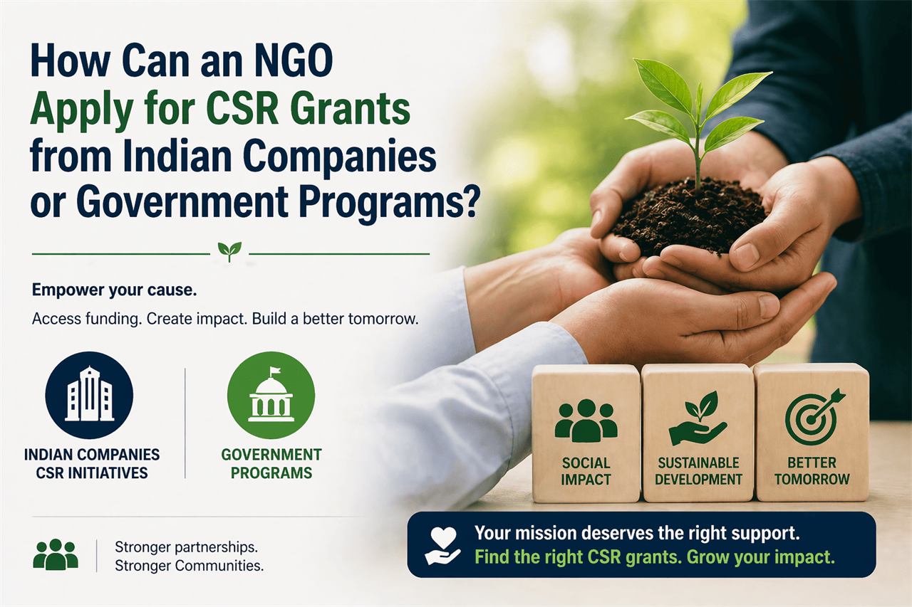 How NGOs Can Apply for CSR Grants in India